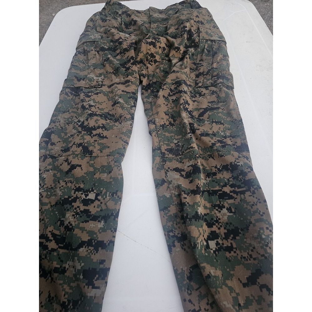 Woodland Digital Camouflage‎  Pants Sz Medium  Regular  READ